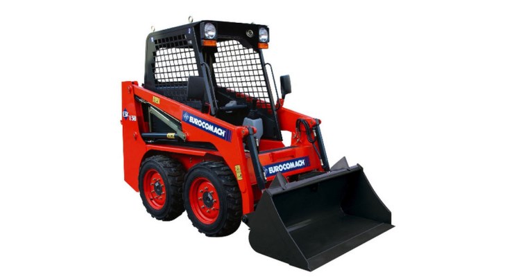 Minipale gommate skid steer loader